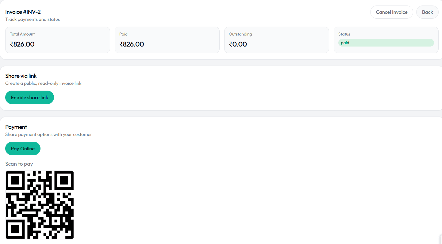 Professional Online Invoicing